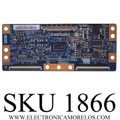 T-CON PARA TV INSIGNIA / NUMERO DE PARTE 5537T05C93 / T460HW03 VF CTRL BD / 46T03-C0K / 55.37T05.C93 / MODELO NS-37L760A12	
